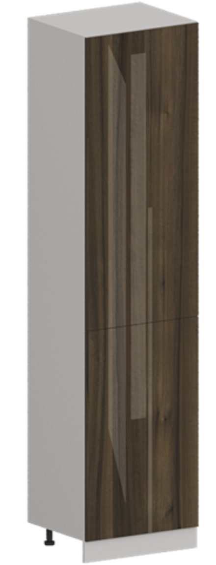 Кухня Модуль ШП 600МН Графит / Орех Миланский