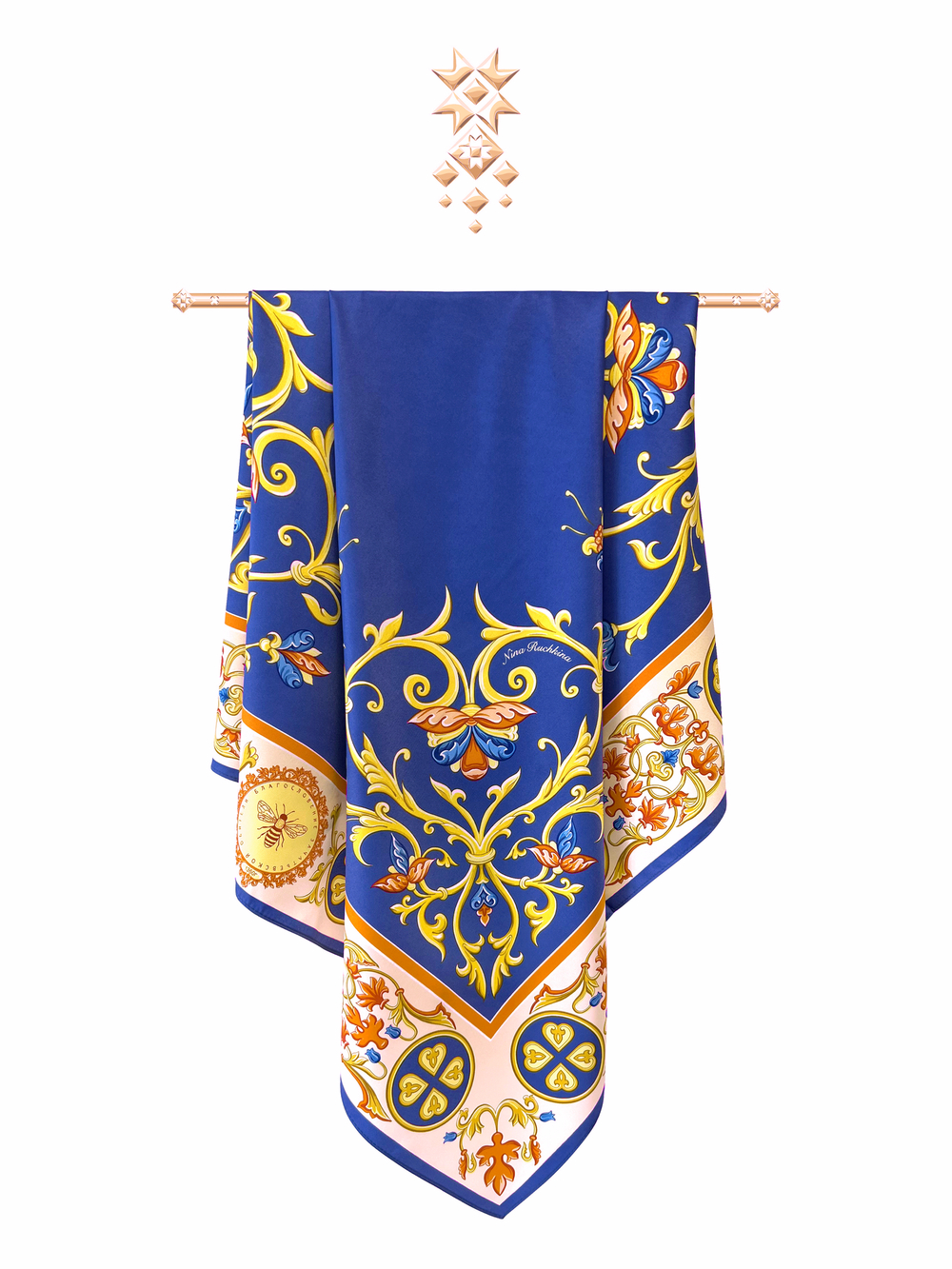 Платок «Зачатьевская роспись»