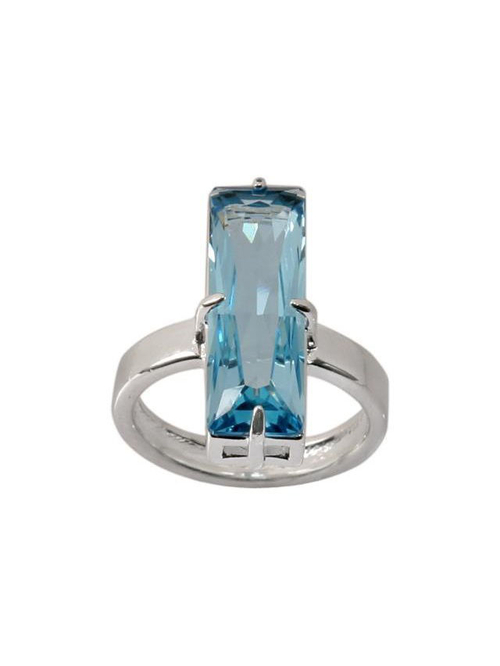 "Гармсиль" кольцо в родиевом покрытии из коллекции "Погода" от Jenavi