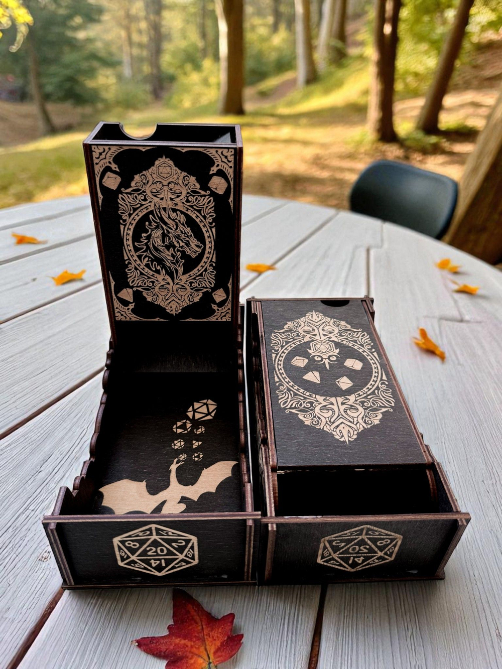 Dice Tower «Дракон 100» — дерево