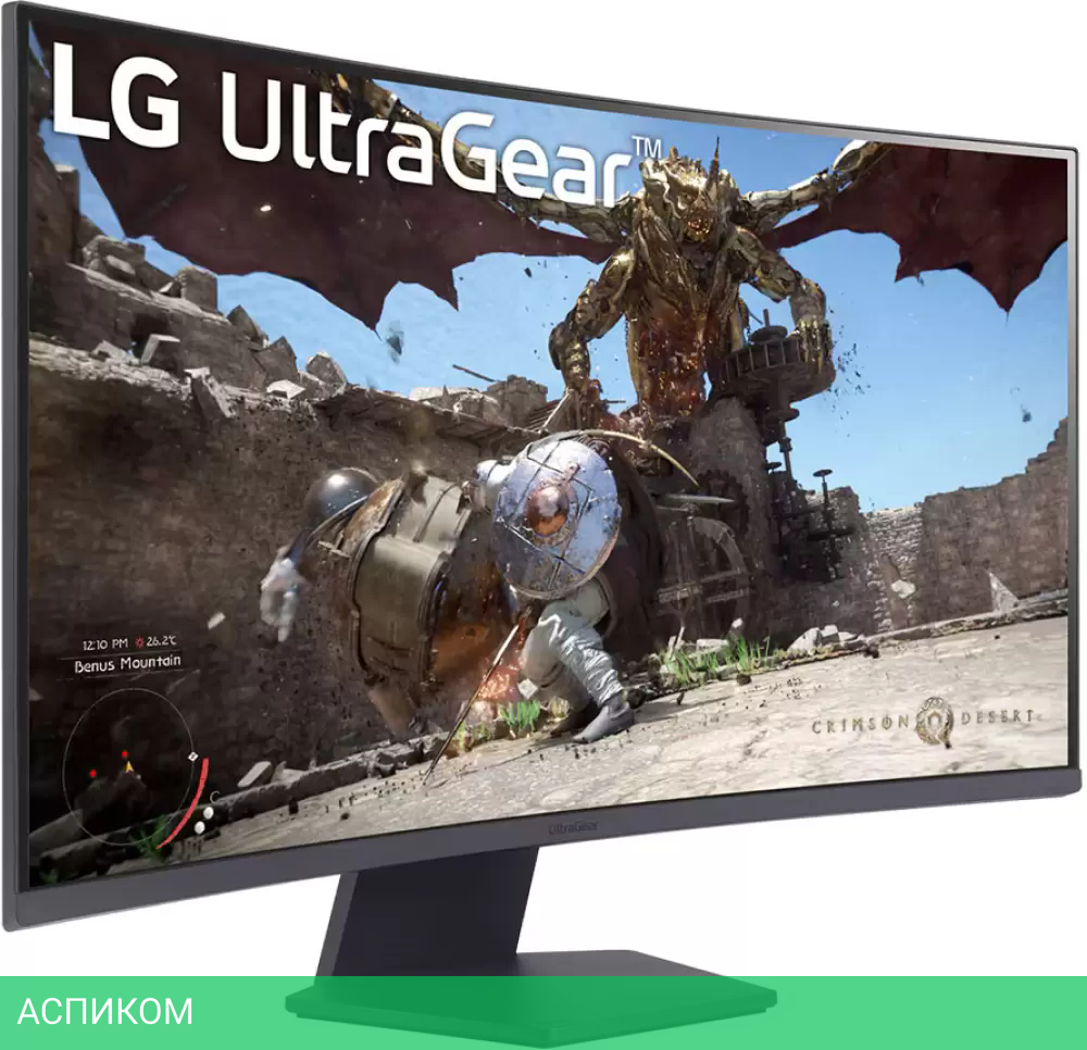 Игровой монитор LG UltraGear 32GS60QC-B