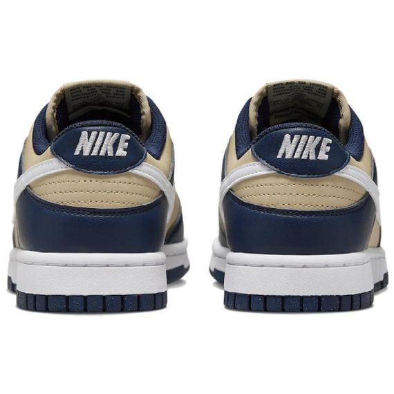 NIKE Dunk Кроссовки для скейтбординга Низкие Бежево-синие Женские