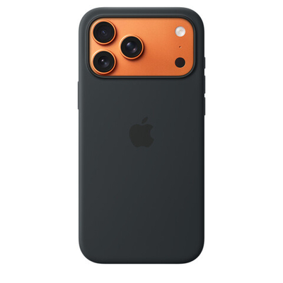 Чехол Apple Silicone Case с поддержкой MagSafe для iPhone 17 Pro Max, Black