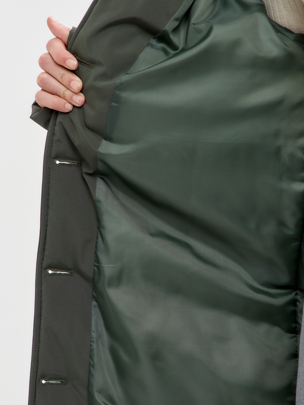 Зеленая куртка Hedman