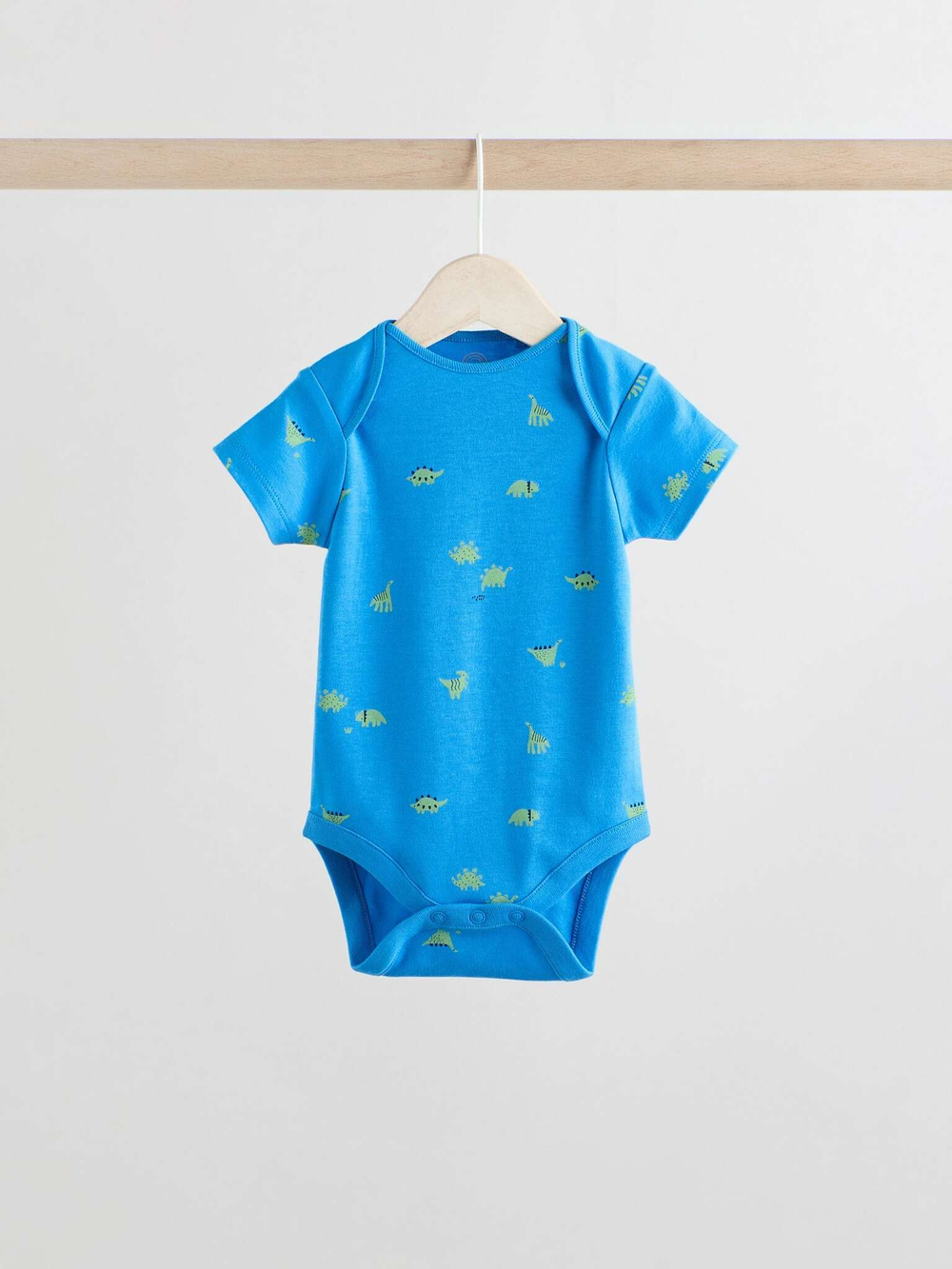 Боди с коротким рукавом для малышей Next E19-890, 5 шт., Зеленый, Голубой, Бежевый, Оранжевый