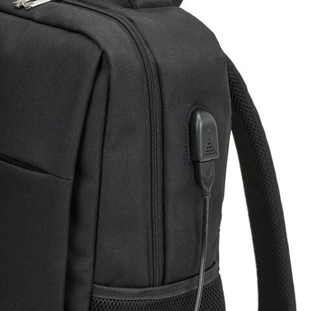 Рюкзак BRAUBERG FUNCTIONAL с отделением для ноутбука, USB-порт, багаж лента, Firm, 43x30x15 см, 272576