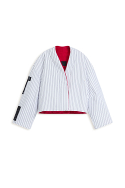 Куртка двустороняя TULUP white/red