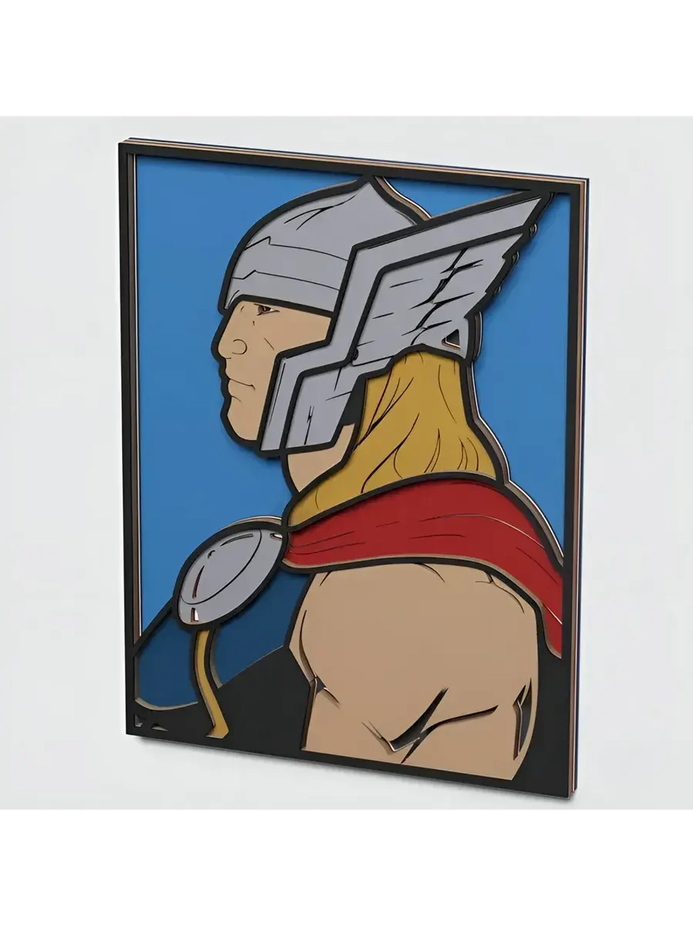 3D Картина по номерам из дерева Тор, 23x30 см
