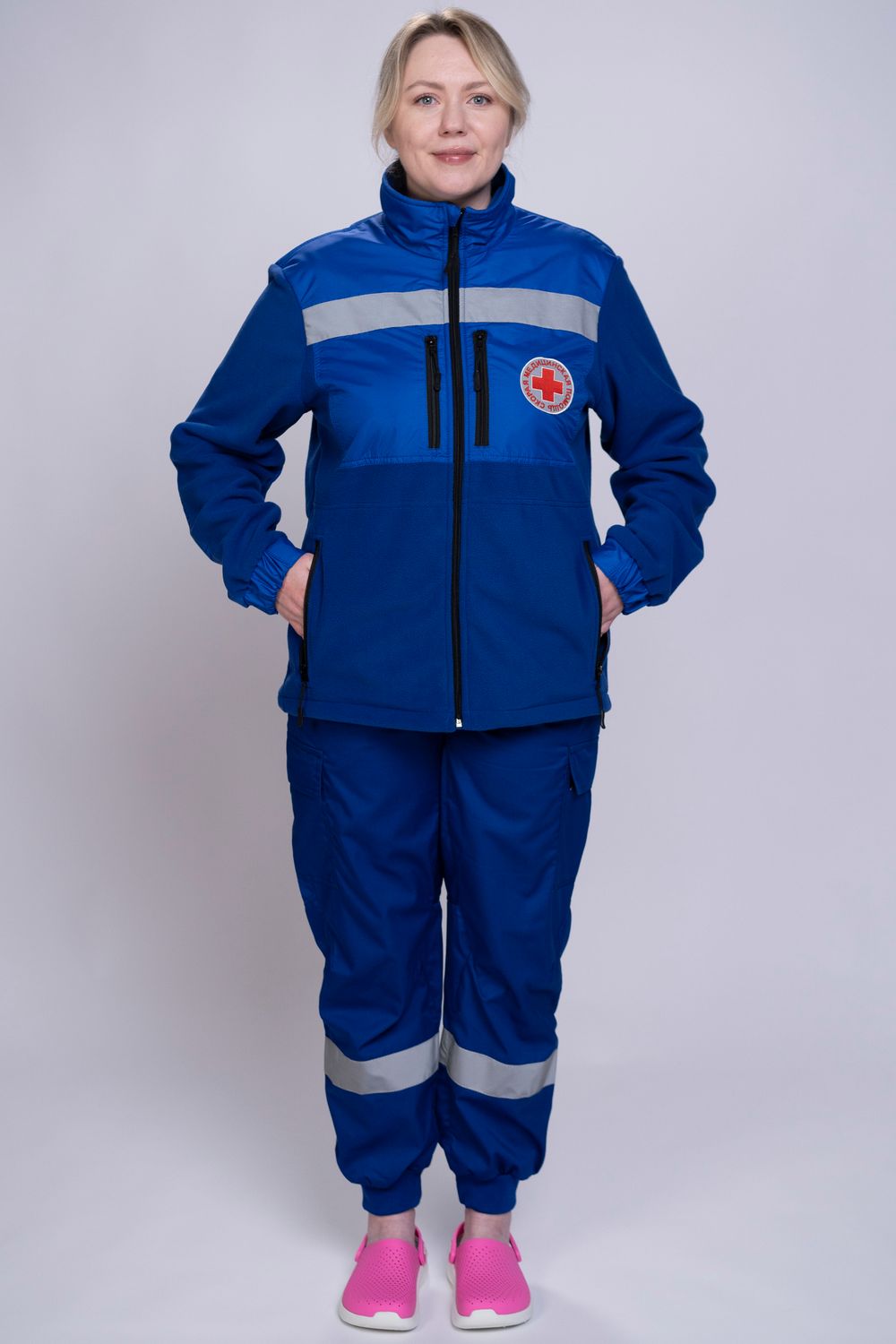 Толстовка флисовая женская Скорая помощь Medicline