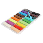 Пластилин "Анимэ" 18 цветов, со стеком, 360 грамм (ПандаРог)