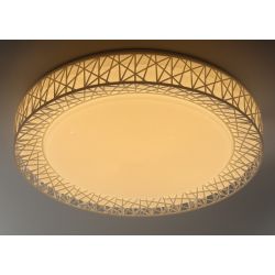 Светильник потолочный светодиодный ЭРА Классик с ДУ SPB-6-70-RC Savern W 70Вт 3400-5500К