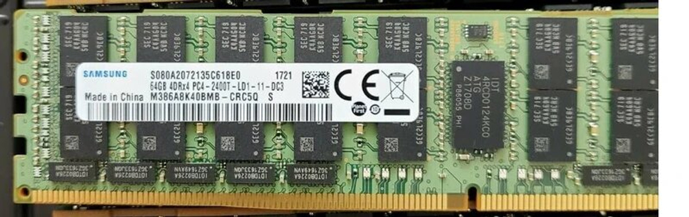 Серверная Оперативная память Samsung 64GB 4DRx4 PC4-2400T M386A8K40BMB-CRC