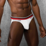 Мужские трусы-джоки с ярким поясом Doreanse Rugby (Размер: XL) (Цвет: белый)