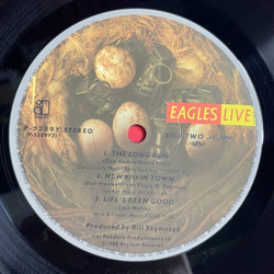 Винтажная виниловая пластинка LP Eagles Live (Japan 1980) (Obi)