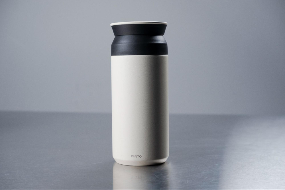 Термокружка Kinto белая