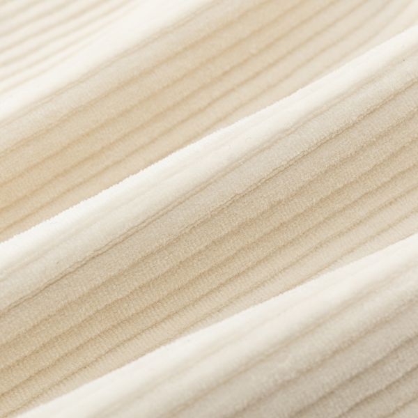 Брюки велюровые Stripe track белые - фото 6