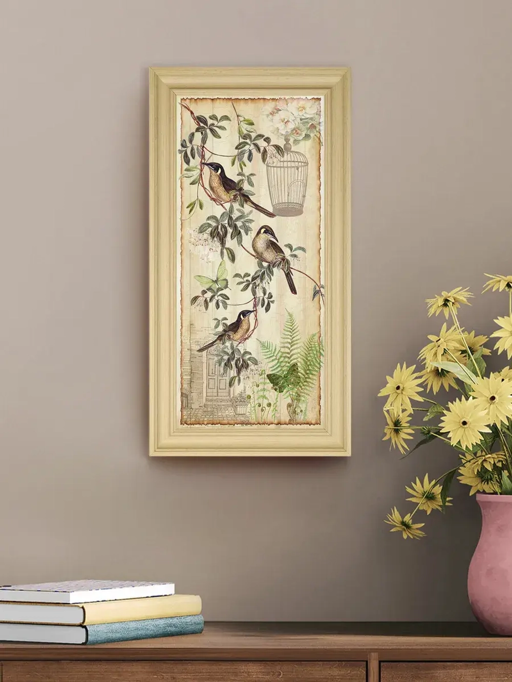 Картина на стену интерьерная на холсте 26*50 см