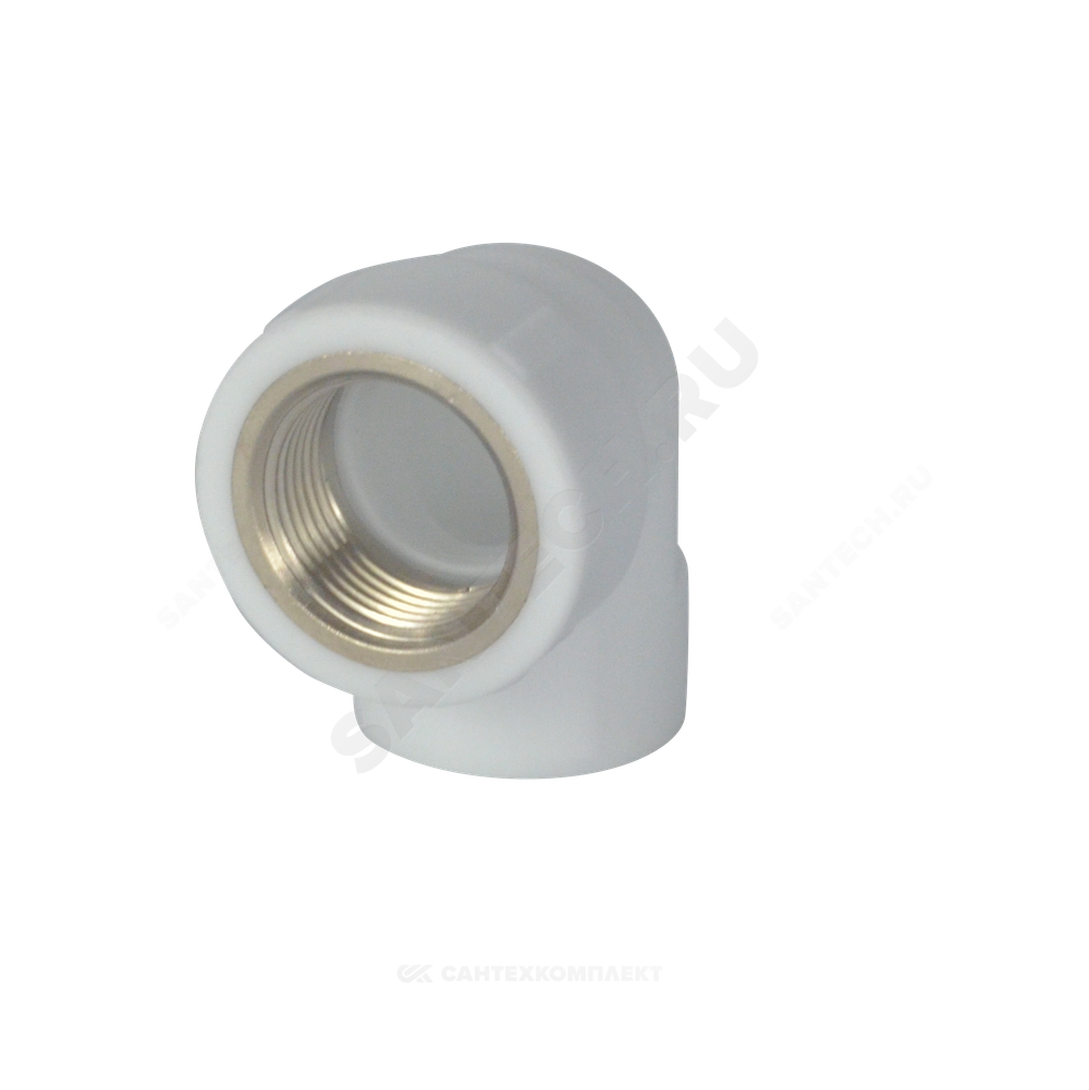 Угольник PP-R комбинированный белый Дн 32х1" ВР PRO VALFEX 10125032-PRO