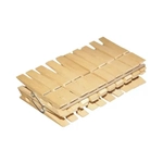 Прищепки Азур Макси деревянные 20шт YORK