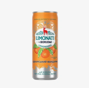 Лимонад Limonati by Borjomi Аджарский Мандарин, 0,33 л