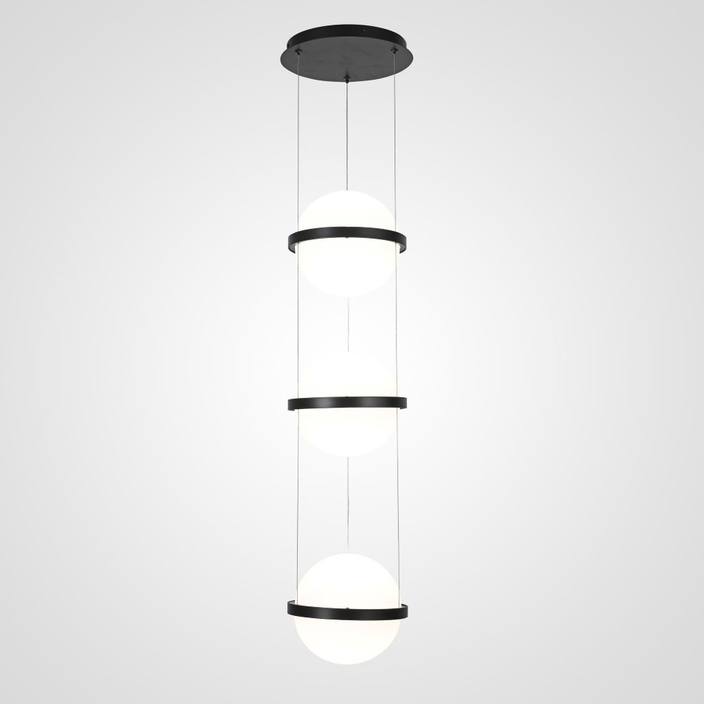 Подвесной Светильник Palma Wall Lamp 3 Шара By Imperiumloft