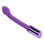 Фиолетовый вибростимулятор G-точки Enamorment G-spot Vibe - 22,5 см. (Цвет: фиолетовый)