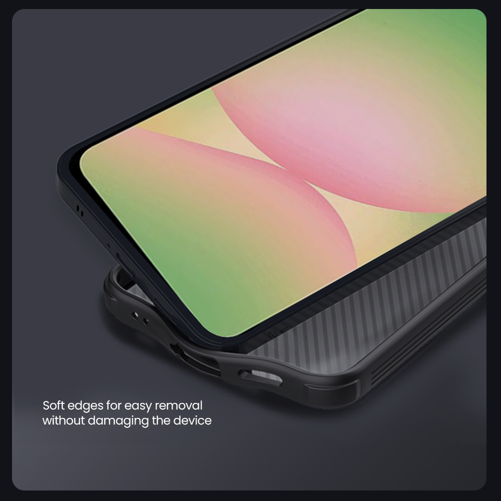 Чехол прозрачный тонированный с защитой камеры на смартфон Samsung Galaxy A57, серия CamShield Pro от Nillkin