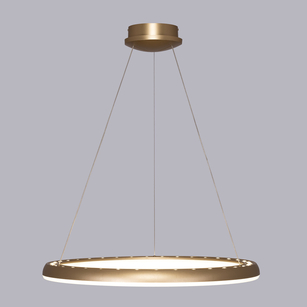 Citilux Юпитер CL730B092S LED Люстра подвесная с пультом Золото