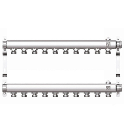 Коллекторная группа STI СH10 для радиаторной разводки (10 вых.)