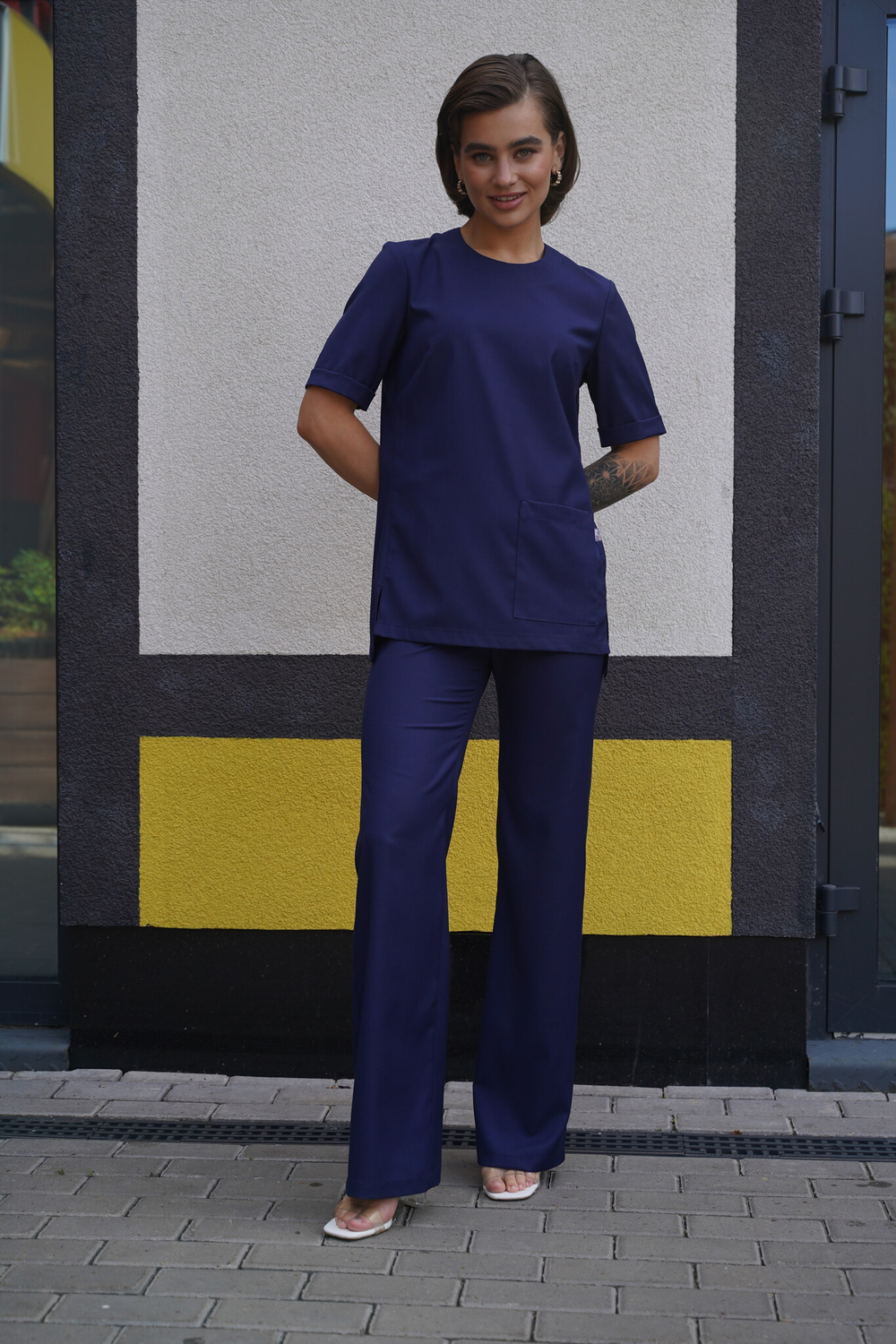 Брюки медицинские женские | Б-137 статус премиум