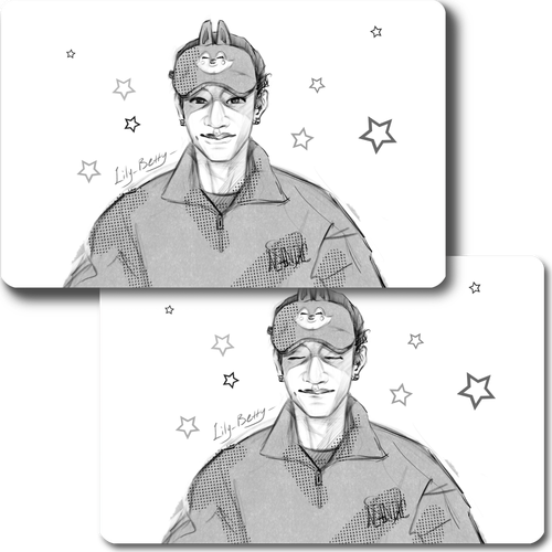 Арт карта / lily_betty_ / STRAY KIDS / Бан Чан #3