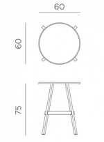 Стол пластиковый обеденный Combo 60