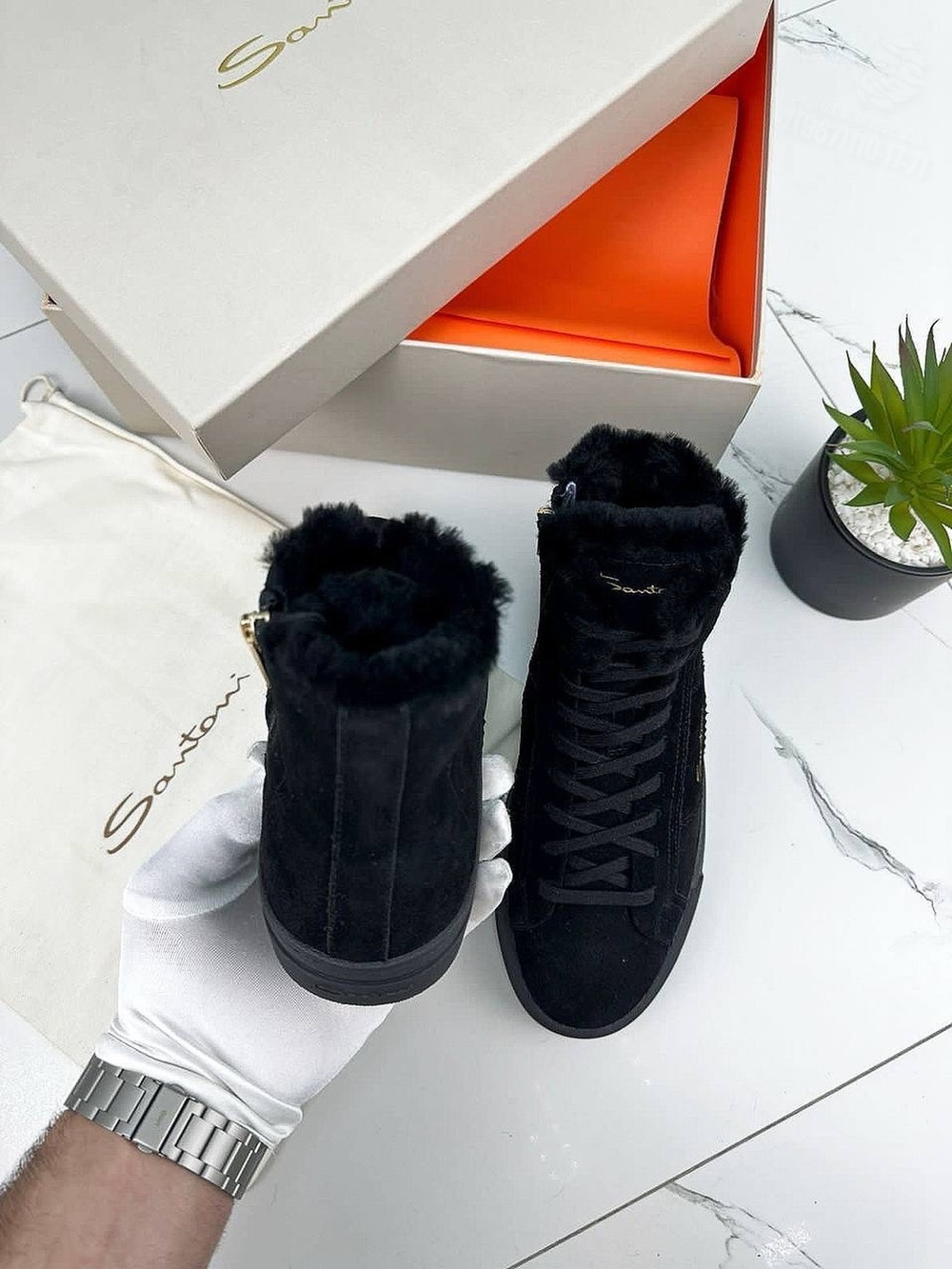 Кеды Santoni