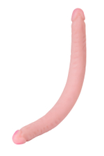 Двусторонний фаллоимитатор LoveToy LESBI TOUCH, телесный, 43 см