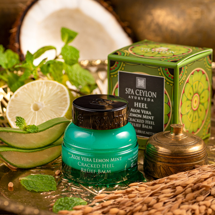 Бальзам от трещин на пятках "АЛОЭ ВЕРА, ЛИМОН И МЯТА" (25гр)