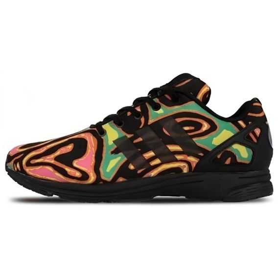 adidas originals ZX Flux Беговые кроссовки Низкие Черные Мужские