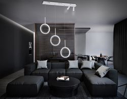 Ambrella Подвесной светодиодный светильник с пультом LineTech FL5277