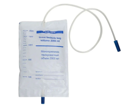 Мешок для сбора мочи Apexmed прикроватный 2000 мл