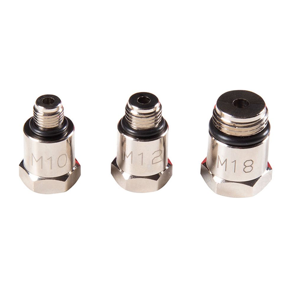 МАСТАК (120-60006C) Манометры для проверки ЦПГ бензиновых двигателей, кейс, 6 предметов