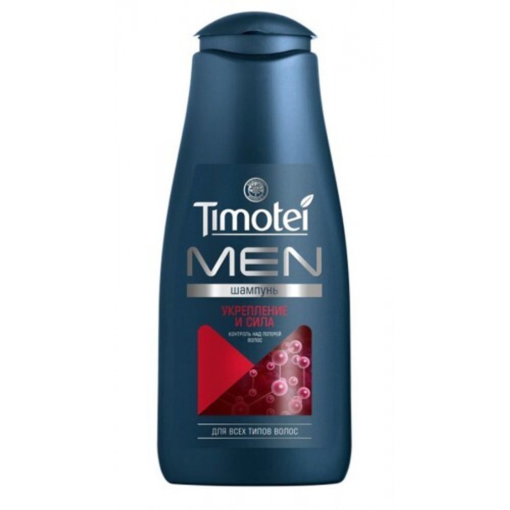 Шампунь Тимотей Men Укрепление и Сила (Контроль над потерей волос) для всех типов волос 400 мл