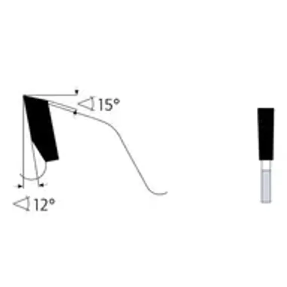 Диск пильный для ручных пил + Lamello Karnasch 100×2,6/1,6×12 мм, Z=30 WZ, арт. 11.1400.100.010