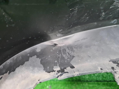 Бампер передний Mercedes S w222 (2017-2020) AMG