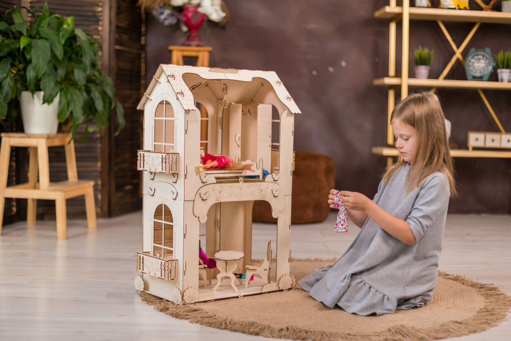 Кукольный домик ХэппиДом "Дом для кукол до 30 см" с мебелью