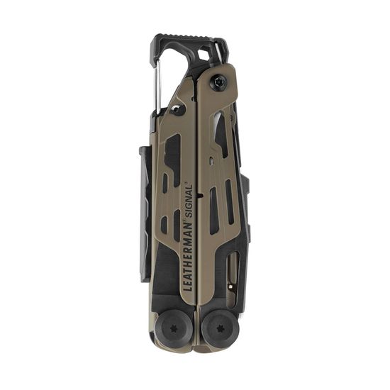 Мультитул-инструмент Leatherman Мод. SIGNAL BLACK COYOTE TAN (чехол: нейлон BLACK L) 19 инструментов