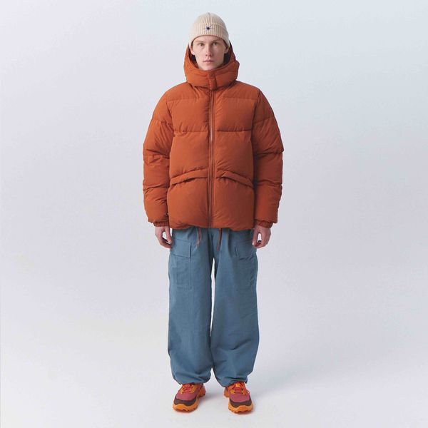 Пуховик FW24 Puffer Basic Pumpkin Orange оранжевый - фото 2