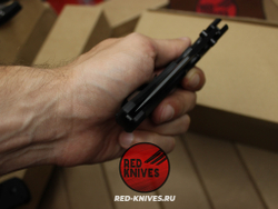 Нож Cold Steel Recon 1 Clip G10 (V2024) - черная рук., черный клинок RK/Н82