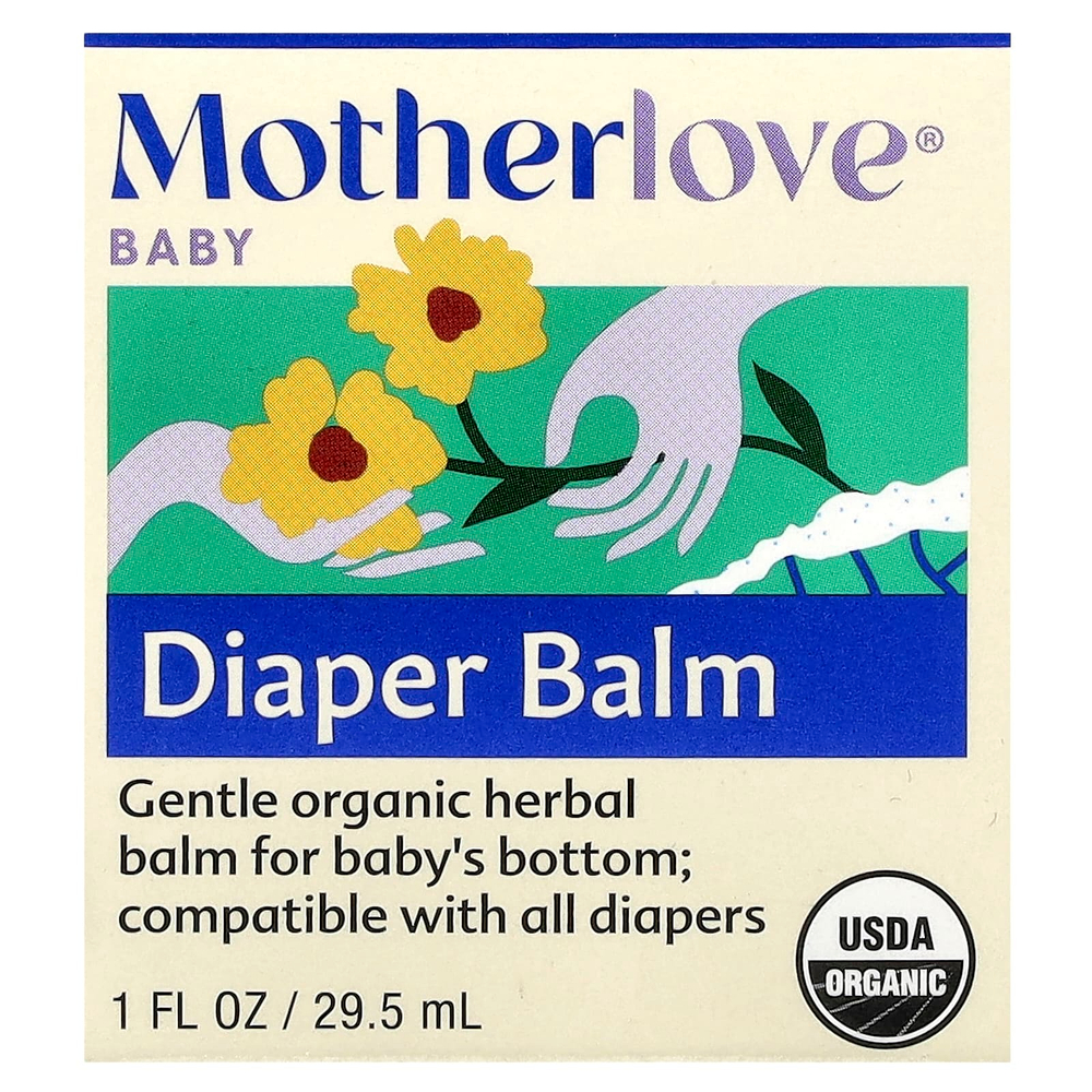 Motherlove, Baby, бальзам для подгузников, 29,5 мл (1 жидк. унц.)
