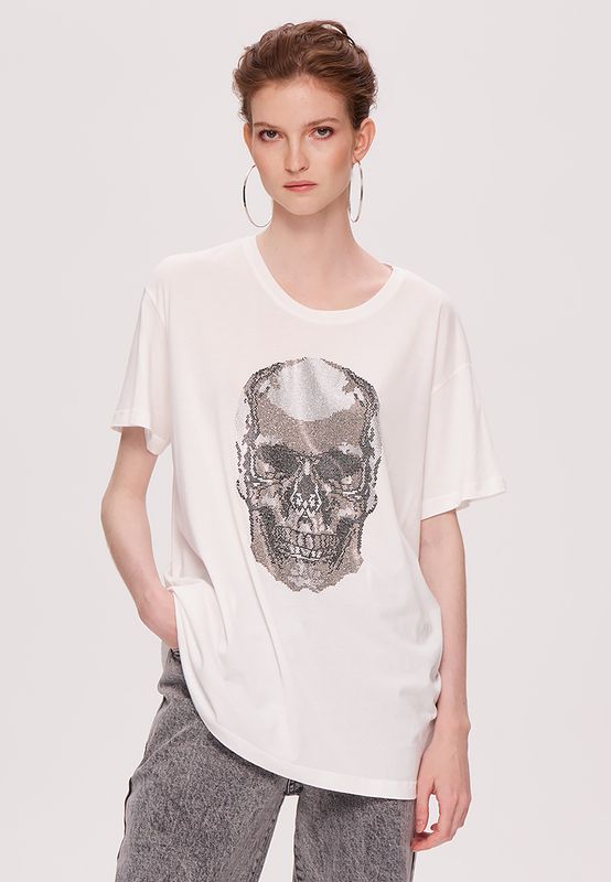 Футболка с черепом