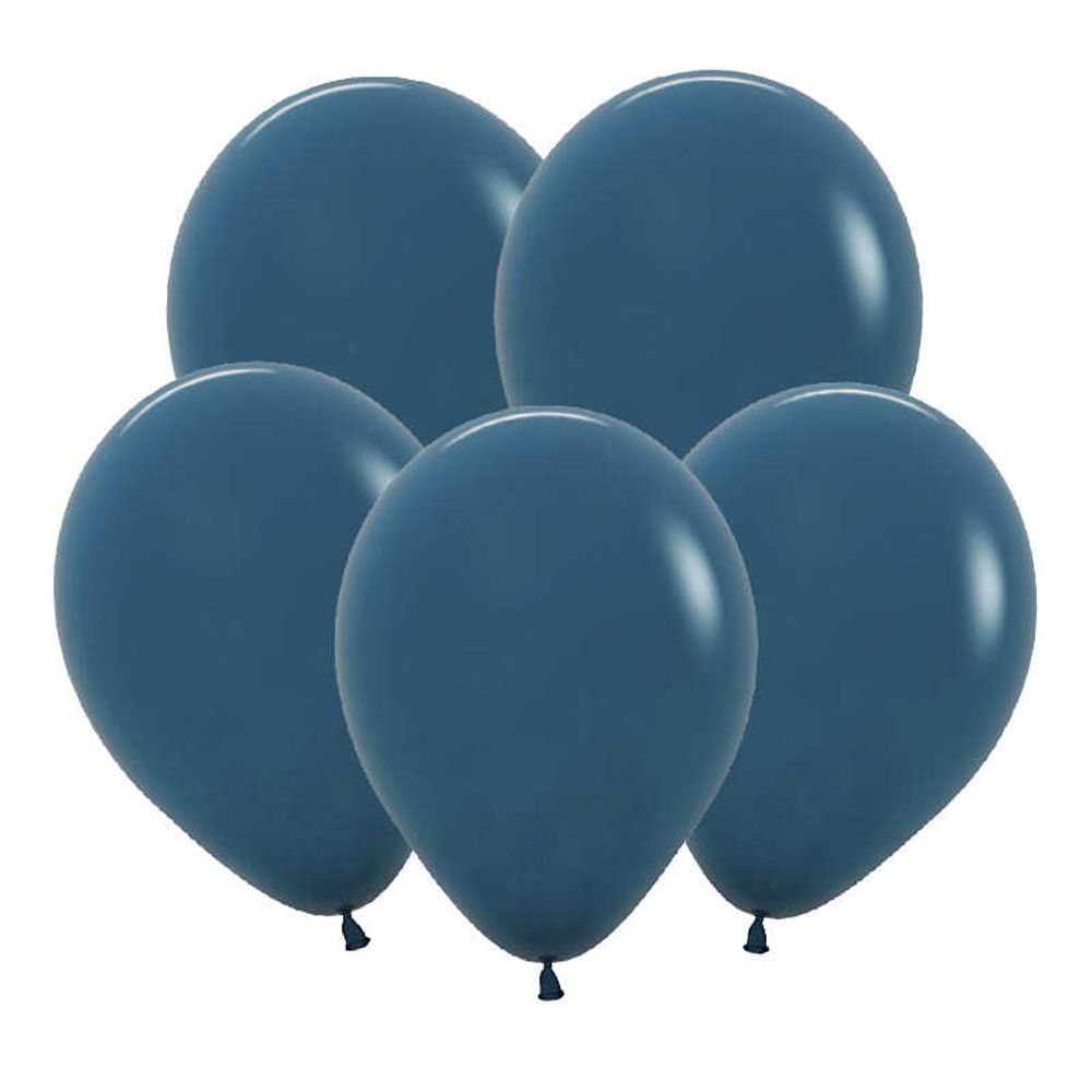 S 5&quot; Пастель Глубокий синий / Deep Teal / 100 шт.