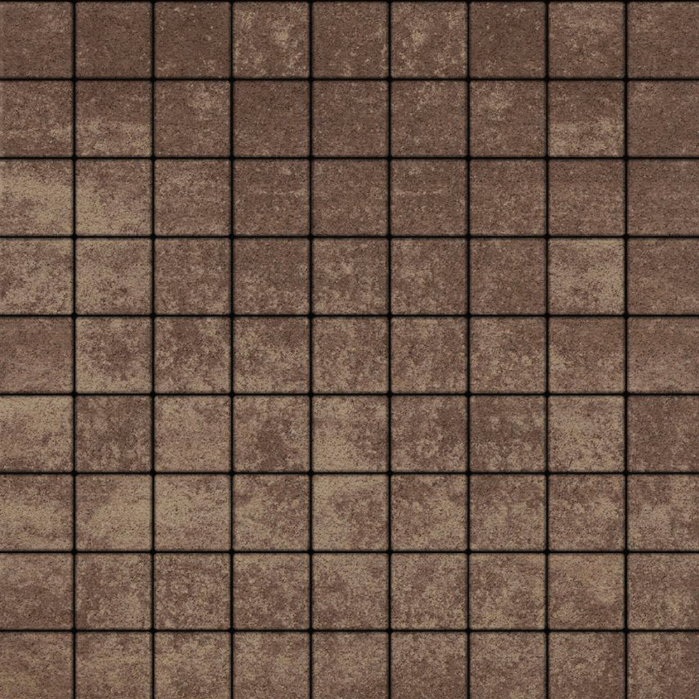 ТРОТУАРНАЯ ПЛИТКА КВАДРАТ - Б.3.К.6 ЛИСТОПАД ГРАНИТ ХАСКИ